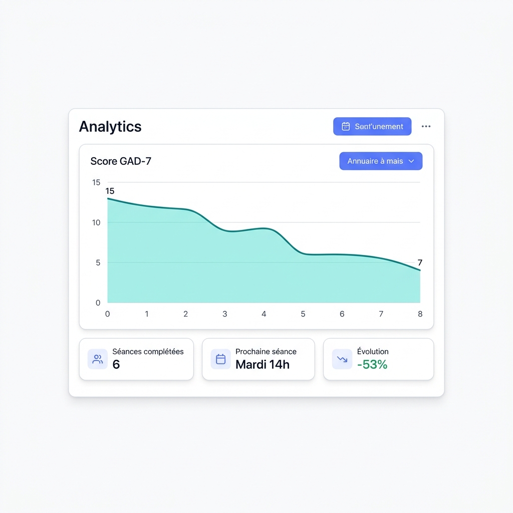 Dashboard de suivi de progression